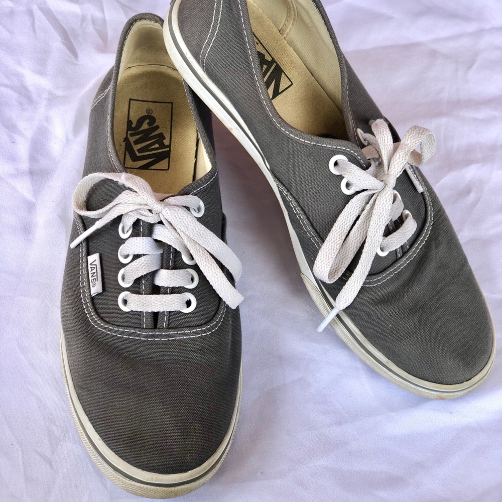 ”Pewter” Gray Vans